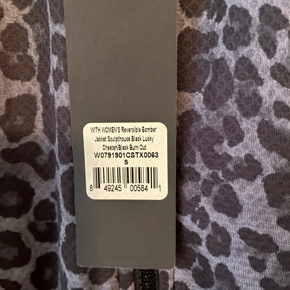 NWT WITH Wear it to Heart Reversible Lightweight Camouflage Bomber Jacket Size S - Picture 3 of 12